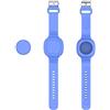 RWAJZAX Fascia da polso in silicone morbido per bambini, custodia completa, regolabile, anti-smarrimento per supporto smart tag