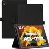 AKNICI Custodia Cover per Yicty C108 Tablet 10 Pollici, Pelle PU Cover Custodia Protettiva con Cinghia di Sicurezza e Magnete e Funzione di Supporto