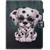 WINSKY 10 inch Tablet Case Custodia - Custodia universale in pelle Custodia Folio Cover Compatible with Fire HD 10, Compatible with Galaxy Tab E 9.6 / Tab A 10.1