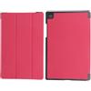REY Custodia Smart Cover pieghevole per SAMSUNG GALAXY TAB A7 10.4 (SM-T500 -T507 - T505), Flip Smart Cover, Custodia protettiva, Rosso