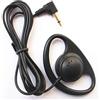 Saidbuds 50 pacchetti di auricolari morbidi con gancio laterale singolo Mono Earbud a forma di D auricolare per guida turistica Sistema ricevitore Tablet Laptop PC Skype YouTube MP3/4 DVD (Spina mono)