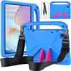 RollinCase Custodia per Huawei MatePad 11.5 2025/ MatePad 11.5 S 2024, Blu | Leggera Antiurto Cover per Bambini, con Cavalletto e Spallacci