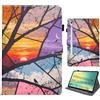 Bemoloon PU Tablet Cover per Samsung Galaxy Tab S10 Lite/S10 FE/S9 FE 10.9 SM-X510/X520 - Colori Vibranti & Design alla Moda, Anti-Graffio, Sblocco/Standby Automatico, Finestra
