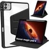 Effcotuo Effcotu Cover per Honor Magic Pad 4 Custodia Protettiva Girevole a 360 Gradi con Supporto Pieghevole Design Pieghevole a Forma di Y, SmartWake/Sleep, con Portapenne Protettiva