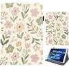 Bemoloon PU Tablet Cover per Samsung Galaxy Tab A 10.1 2016 A6/T580/T585 - Colori Vibranti & Design alla Moda, Anti-Graffio, Sblocco/Standby Automatico, Erba Gialla