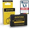 PATONA Batteria per Nikon EN-EL14 ENEL14 1030mAh 7.6Wh 7.4V | Batteria di ricambio per Coolpix P7000 P7100 P7700 P7800 D3100 D3200 D3300 D3400 D3500 D5100 D5200 D5300 D5500 D5600 5600 Df