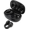 Shanrya Auricolari Wireless, Riduzione del Rumore, Cuffie Bluetooth Ergonomiche a Bassa Latenza, Alta Gamma Dinamica, Lunga Durata per il Lavoro (Nero)