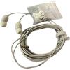 Generic Auricolari a portata estesa, cuffie in-ear cablate, auricolari con microfono da 3 metri | Cuffie auricolari cablate da 3 metri con microfono, auricolari cablati con isolamento acustico per