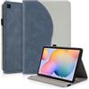 Succtopy Cover per Samsung Galaxy Tab S6 Lite 2024 2022 2020 10.4 Pollici Custodia in Pelle PU con Funzione di Supporto Case per SM-P620N/P625N/P610N/P613N/P615N Protettiva con Portapenne Blu