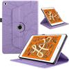 Oduio Custodia per iPad Mini 5/4/3/2/1 (Modèle 2019/2015/2014/2013/2012) 7,9 Pollici Pelle PU Flip Tablet Case con Supporto Girevole di 360°Cover AntiGraffio Antiurto per iPad Mini 5/4/3/2/1, Viola