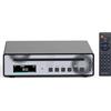 S.M.S.L SMSL VMV PL100 Lettore CD CS43131 Decoder chip RCA/Ottico/Coassiale grezzo Digitale/3,5mm Uscita cuffie ad alta potenza MQA Decoder CD-RW/MP3 con telecomando multifunzione (PL100PRO-Nero)