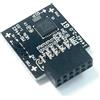 HSSDTECH TPM 2.0 SPI 12pin SLB9670 Modulo di Sicurezza per MSI MS-4462 MPG B550, MPG B650, MPG X570S, X670E Gaming Plus WiFi, A520M, Mag A520M Intel 800 AMD X670 Series Mainboard Security Module