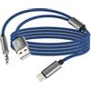 zoyuzan Cavo AUX da USB C a jack per cuffie per iPhone 17, 16, 15 Pro Max, compatibile con Samsung Galaxy S25, S24, splitter audio da auto, jack da 3,5 mm, cavo audio per Apple Car