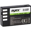 ayex Durevole batteria agli ioni di litio D-Li109 e autoscarica per fotocamere Pentax SLR K-S2, K-S1, K-500, K-50, K-30, K-R GH5