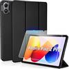 CACOE Cover Compatibile con Xiaomi Redmi Pad 2 Pro 12.1 Pollici 2025 | Custodia con con Pellicola Protettiva Ultra Sottile con Funzione Stand Slim PU Pelle Smart Protettiva ,Nero