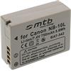 mtb more energy Batteria NB-10L per Canon PowerShot G15, G1X, SX40 HS, SX50 HS