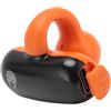 Jectse Cuffie a Conduzione Ossea con Clip per Orecchio Singolo, Auricolari Aperti F20 Bluetooth V5.2 con Display di Alimentazione a LED, Auricolari Wireless con Clip con Tempo di (Orange)
