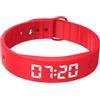 Générique Sveglia vibrante da polso - braccialetto ricaricabile silenzioso | bracciale con interruttore di abitudini e monitoraggio del sonno, per adulti e sonno quotidiano, viaggi, casa,