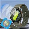 Generic Pellicola protettiva in vetro temperato per Samsung Galaxy Watch 7, tre dimensioni HD, pellicola in vetro temperato ad alta sensibilità (40 mm)