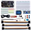 Walfront Kit di Avviamento ESP8266 Scheda di Sviluppo LED Diodi WiFi IoT Kit di Apprendimento per L'automazione Domestica Fai Te con Diversi Moduli di Facile Apprendimento