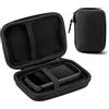 BlitzPro Custodia protettiva compatibile con Garmin Edge Explore 2/1040/1050/840/850, custodia rigida, impermeabile, con tasca per accessori, per bicicletta, organizer GPS per bicicletta, colore: nero