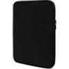 moex Custodia per tablet Lenovo Idea Tab (11.0, 2025) con cerniera e scomparto per accessori, in nylon tessuto morbido imbottito, custodia protettiva minimalista Dash Case, nero