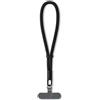Generic [Supporto universale per telefono girevole a 360°] Cordino regolabile in nylon e cinturino da polso, clip girevole a 360°, supporto antifurto per cellulare, compatibilità universale, facile da