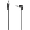 Hama Cavo audio, f. jack maschio 3,5 mm 90° - f. jack maschio 3,5 mm,stereo, 1,5 m