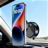 Generic Supporto magnetico da auto con forte ventosa, supporto regolabile a 360° per tutti gli smartphone MagSafe e magnetici