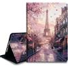 Bxgolkgd Custodia per tablet Samsung Galaxy Tab S5e 10,5 pollici 2019, custodia antiurto con supporto con dissipazione del calore, funzione di accensione/spegnimento automatico, Torre Eiffel Parigi