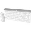Logitech MK470 Kit mouse e tastiera | Layout Scandinavo QWERTY - Bianco