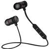 VBESTLIFE Auricolare Senza Fili,Magnete Wireless Bluetooth 4.1 Sport Auricolari Stereo con Microfono per ios/Android(Nero)