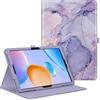 FINTIE Cover per TECLAST M40 Plus/P40S/P25T/P40HD/M50 Pro/P30S Tablet 10 | [Multi-angli] Protettiva Stand Custodia per Blackview Tab12 Pro, Lilla Marble