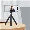 Generic Treppiede per telefono, treppiede estensibile con supporto per registrazione video della fotocamera del telefono