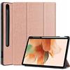 Acelive Cover Custodia per Samsung Galaxy Tab S8 Plus 2022 12.4 Pollici/Tab S7 FE/Tab S7 Plus con Built-in Pencil Holder Auto Sonno/Sveglia