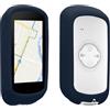 kwmobile Custodia Compatibile con Garmin Edge Explore 2 - Cover Navigatore Bici - Bumper Antiurto per Navigatore GPS - Silicone blu scuro