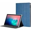 AKNICI Custodia Cover per Blackview Tab 8/Tab 8E, TECLAST M40 Pro/P20S/M40S/P20HD/M40, YESTEL T5, qunyiCO Y20, Ulefone TAB A7, Dragon Touch Notepad 102 AOYODKG 10, Lectrus 10, OUZRS 10.1 - Blu