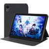 Qiawum Custodia a libro con supporto per tablet CHUWI Hi10 XPro 2023 da 10,1 pollici, in pelle PU, sottile, multi-angolo di visualizzazione, con funzione automatica di accensione/spegnimento, custodia