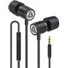 LUDOS ULTRA Auricolari In-Ear Cuffie, Cuffiette con Filo e Microfono, Garanzia 5 Anni, Massimo Comfort, Audio Cristallino, Bilanciamento Alti e Bassi, Nuovo Memory Foam, Cavo Resistente, Bassi