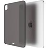 Asgens iPad Pro 11 Nero Transparente Case, Supporta Apple Pencil Charging Sottile Leggero Morbido TPU Silicone Assorbimento Degli Urti Cover Protettiva per iPad Pro 11 2021