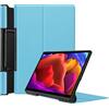 INSOLKIDON Compatibile con Lenovo Yoga Tab 13 YT-K606F/Yoga Pad Pro Tablet Custodia protettiva in pelle Supporto sottile Custodia protettiva in pelle Custodia protettiva (Blu)
