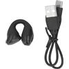 Topiky Auricolari Bluetooth Mono-orecchio con Clip per Bassi Profondi, Auricolari Aperti, Wireless Leggeri e Comodi, Cuffie Bluetooth, Cuffie Sportive per Allenamenti e Corsa (BLACK)