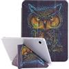 Vaitasy Custodia per Samsung Galaxy Tab A9+ 11 2023 Angoli di Visuale Multipli Custodia con Trasparente Antiurto Posteriore Cover per Galaxy Tab A9 Plus Gufo