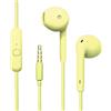 Maodom Auricolari in-ear cablati | Cuffie in-ear con filo da 3,5 mm per computer, laptop, smartphone, controllo dei pulsanti, con effetto sonoro chiaro, si adattano a tutti i jack da 3,5 mm