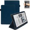 KUSINHOKA Custodia Compatibile con Onyx BOOX Note Air 5C/Note Air5 C 10.3 Pollici, Leggero Pelle PU Protettiva Cover con Cinturino da Polso, Tablet Custodia Magnetico con Funzione di Supporto, Blu