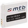 mtb more energy Batteria NB-6L per Canon PowerShot SX240 HS, SX260 HS, SX270 HS, SX280 HS, SX500 IS