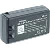 vhbw batteria compatibile con Godox V1, V1-C, V1-F, V1-N, V1-O, V1-S, V850III flash per fotocamera (2600mAh, 7,2V, Li-Ion)