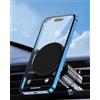 Generic Supporto magnetico compatto per telefono da auto, facile da installare, compatibile con iPhone e altri telefoni, nero