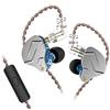 CCA KZ ZSN Pro Monitor in Ear con Driver Dual 1BA 1DD, Auricolari HiFi Bassi Potenti, Cuffie con Suono ad Alta Chiarezza Cablate con Cavo Rimovibile