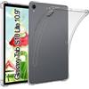 SUEEWE TPU Custodia Cover per Samsung Galaxy Tab S10 Lite & S10 FE, con Angoli Rinforzati, Antiurto, Anti-Graffio, Flessibile in Silicone, Transparente